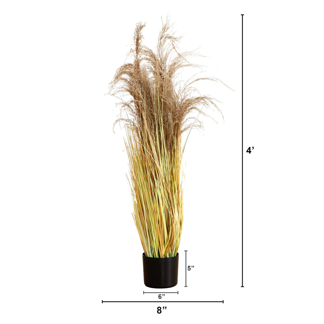 4' Artificial Pampas Grass