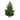 4' Artificial Real Touch Christmas Spruce Pine in White Decorative Planter