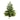 4' Artificial Real Touch Fir Christmas Tree in White Decorative Planter