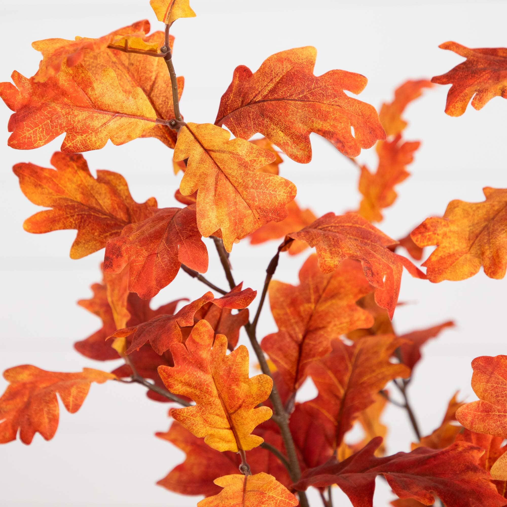 4’ Autumn Oak Artificial Fall Tree | Nearly Natural