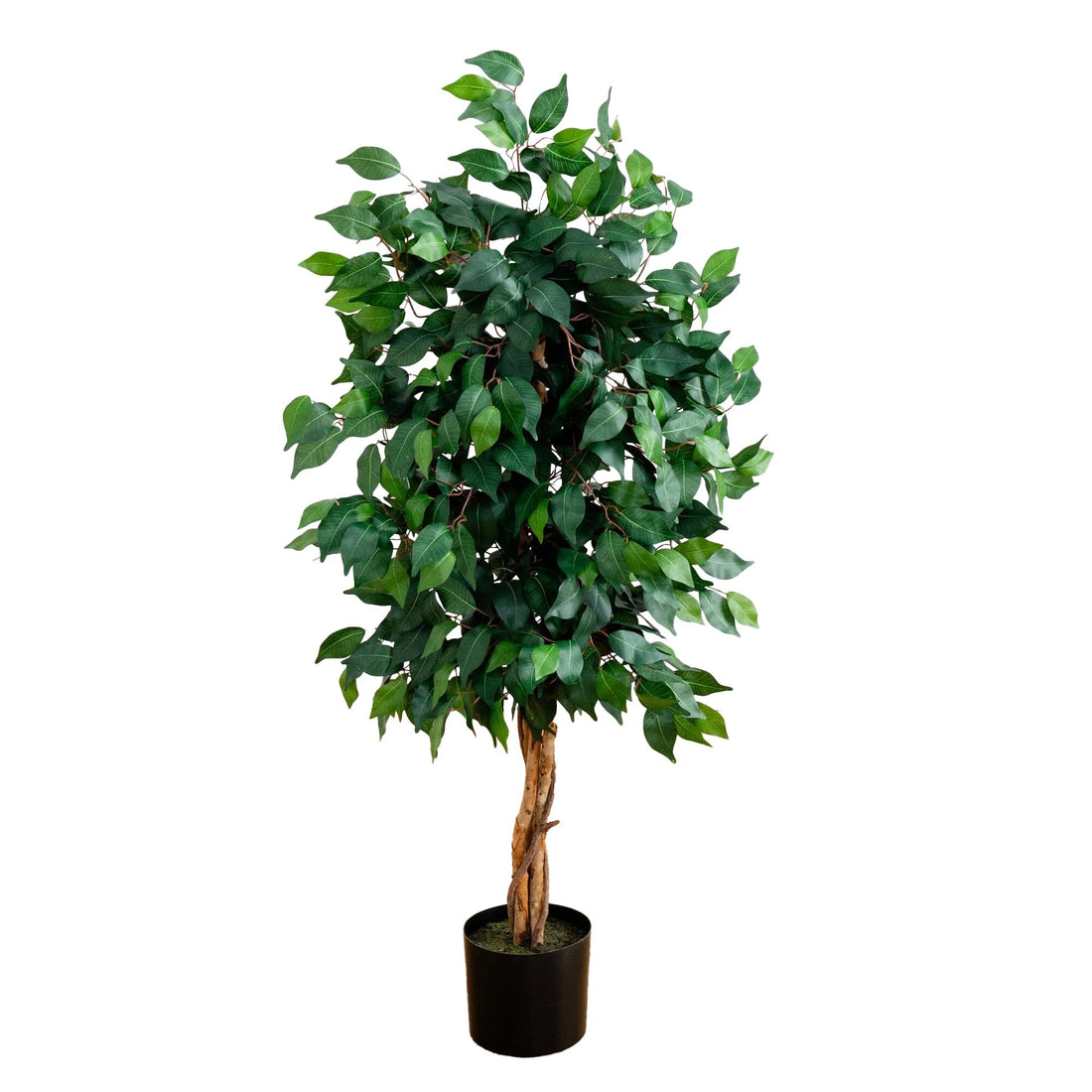 Nearly Natural 4-ft. Silk Ficus Tree, Green