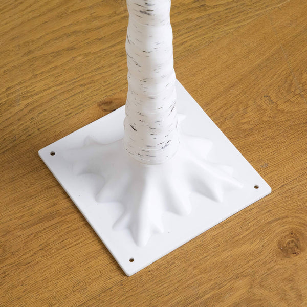 4' 5' 6' Pre-Lit Artificial  White Birch Trees- Set of 3