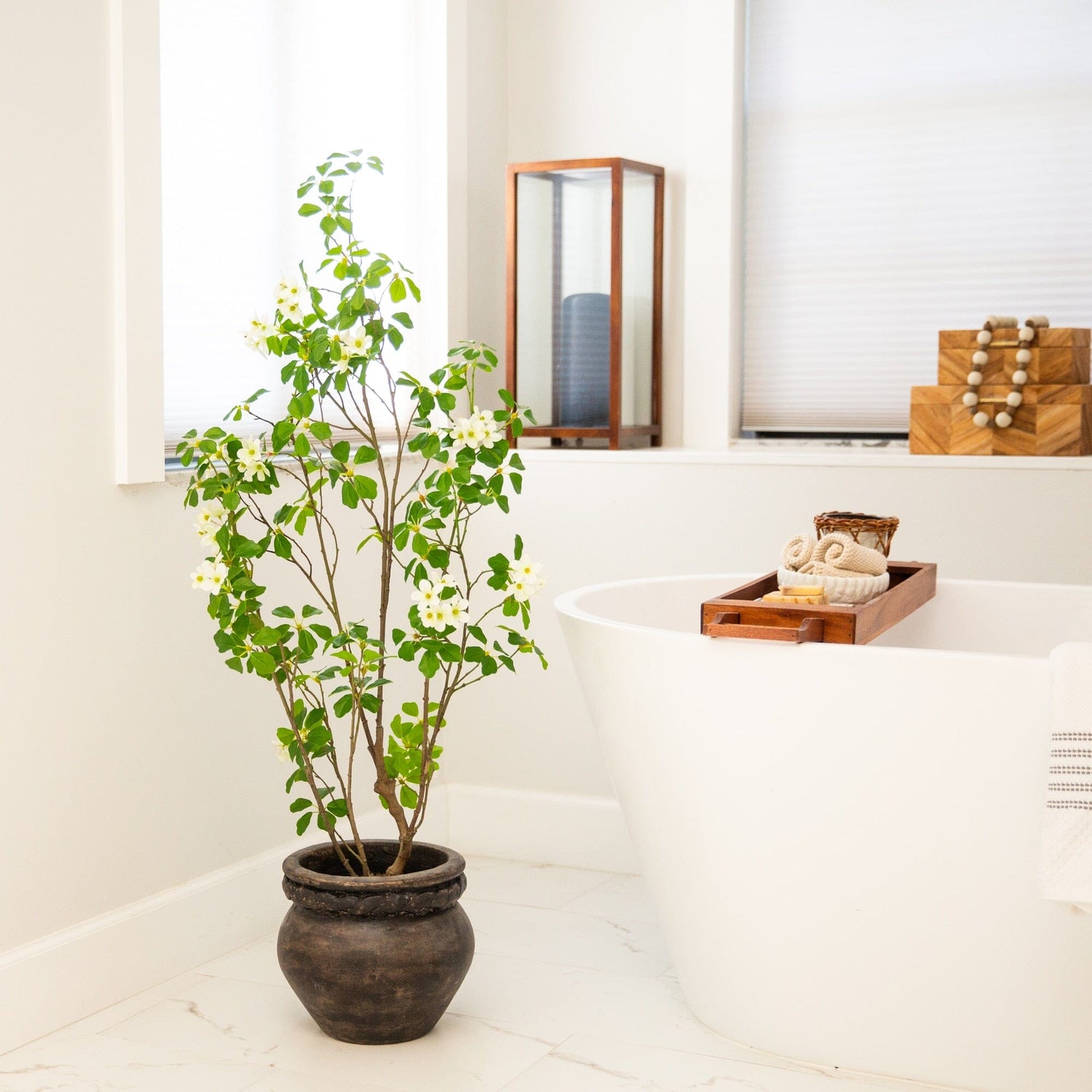 4' Artificial Dogwood Tree