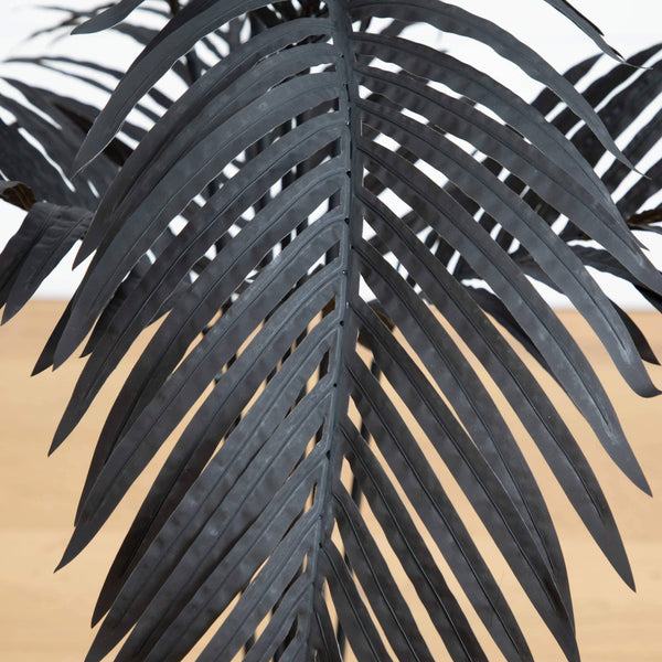 4' Artificial Halloween Black Paradise Palm Tree
