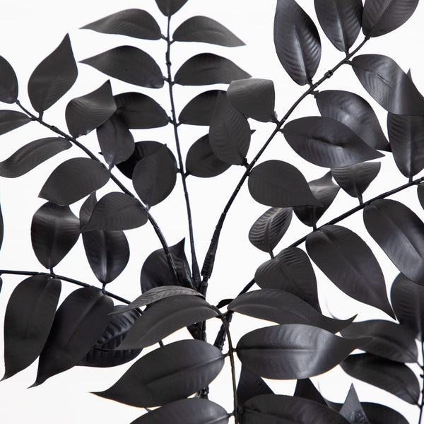 4' Artificial Halloween Black Sumac Tree