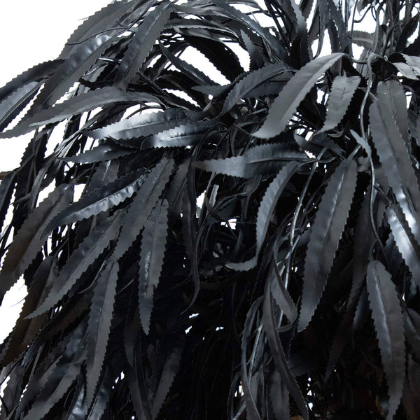 4' Artificial Halloween Black Willow Tree