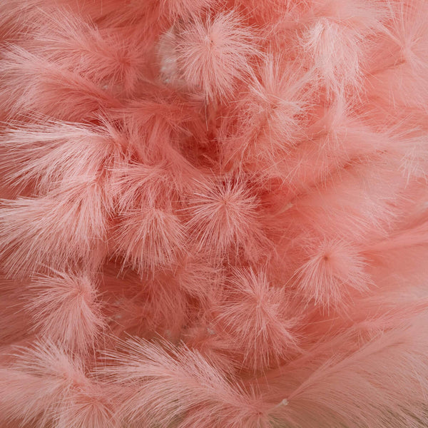 4' Artificial Pink Pampas Grass Christmas Tree