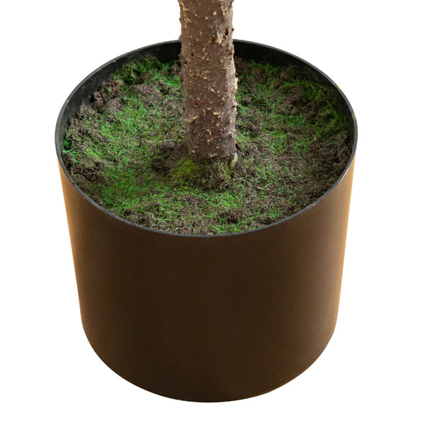 4' Artificial Real Touch Down Swept Norfolk Pine Tree with Natural Look
