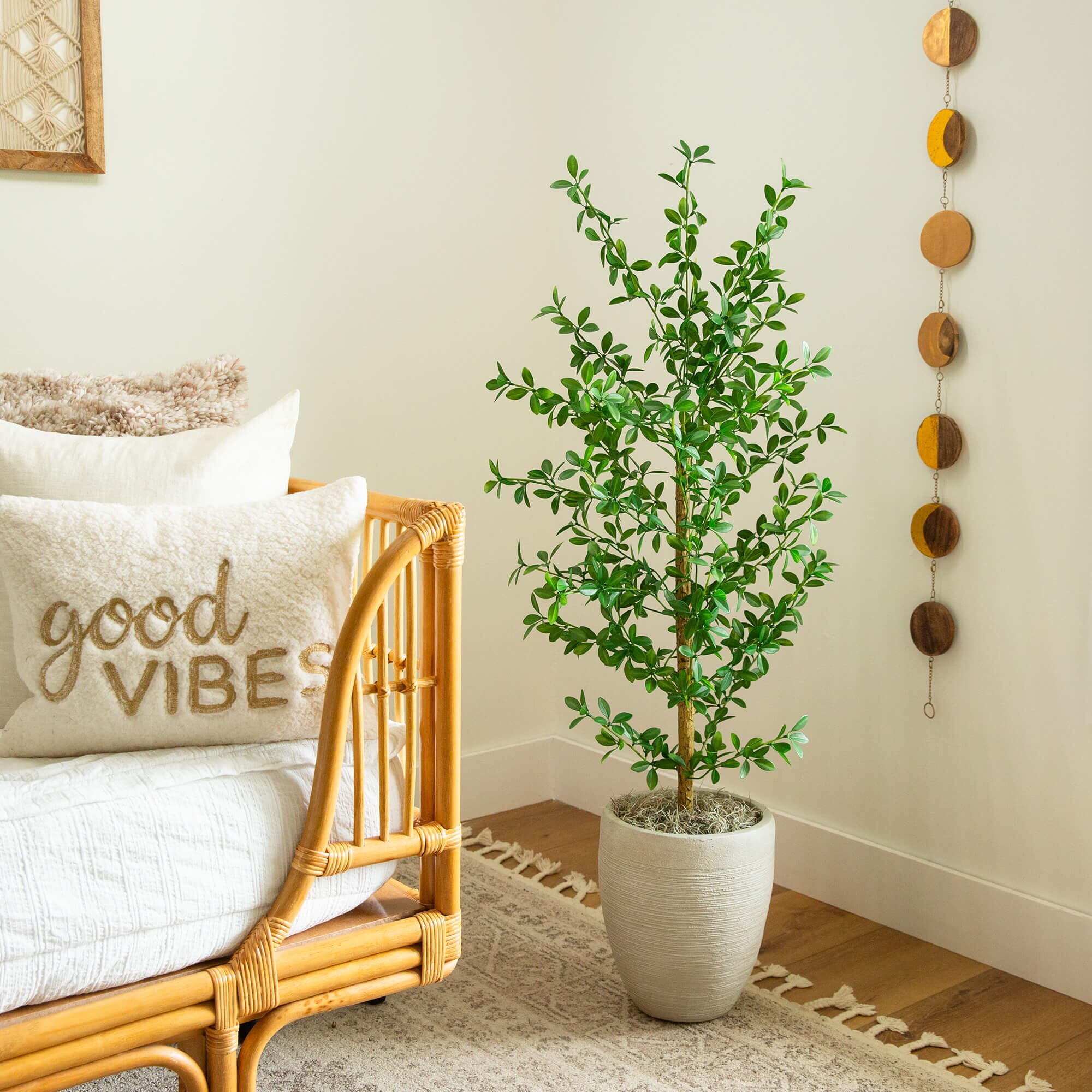 4' Artificial Shady Lady Black Olive Tree – Nearly Natural