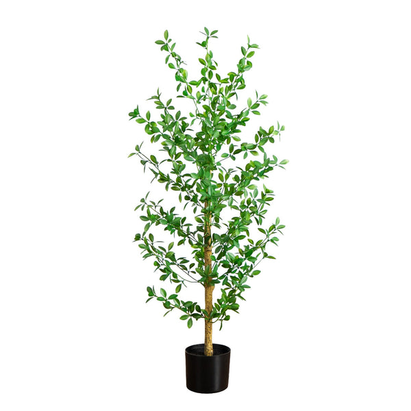 4' Artificial Shady Lady Black Olive Tree