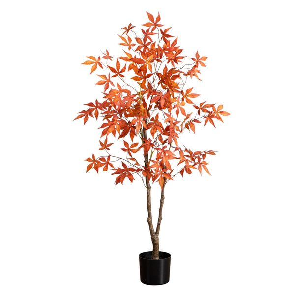 4' Autumn Japanese Maple Artificial Fall Tree