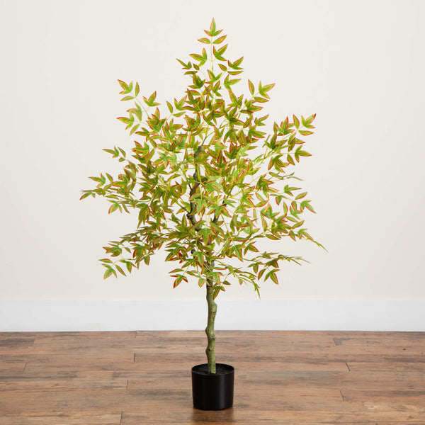 4' Autumn Nandina Artificial Fall Tree