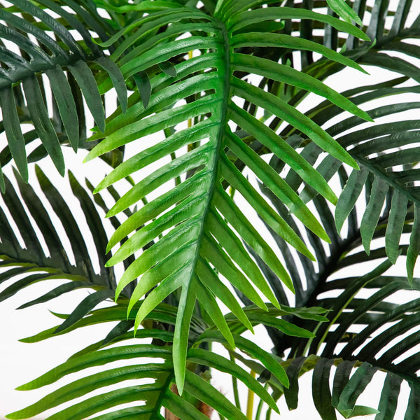 4' UV Resistant Artificial Double Robellini Palm Tree (Indoor/Outdoor)