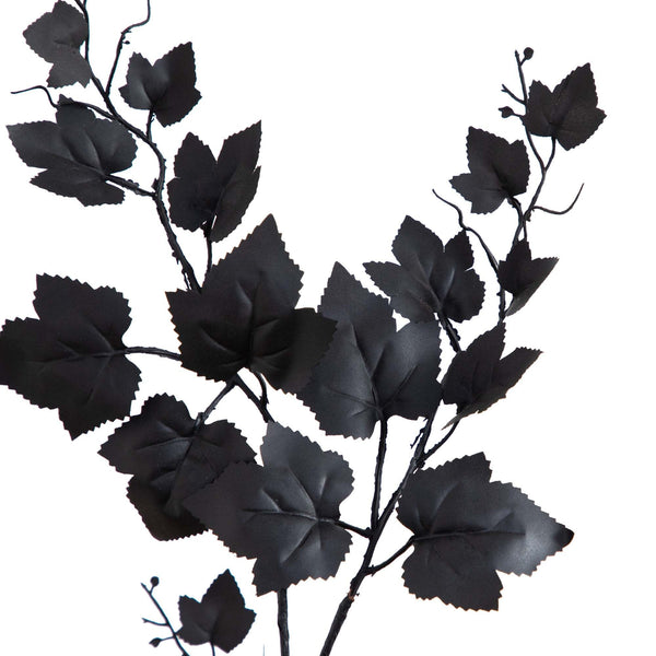 4’ Artificial Halloween Black Maple Tree