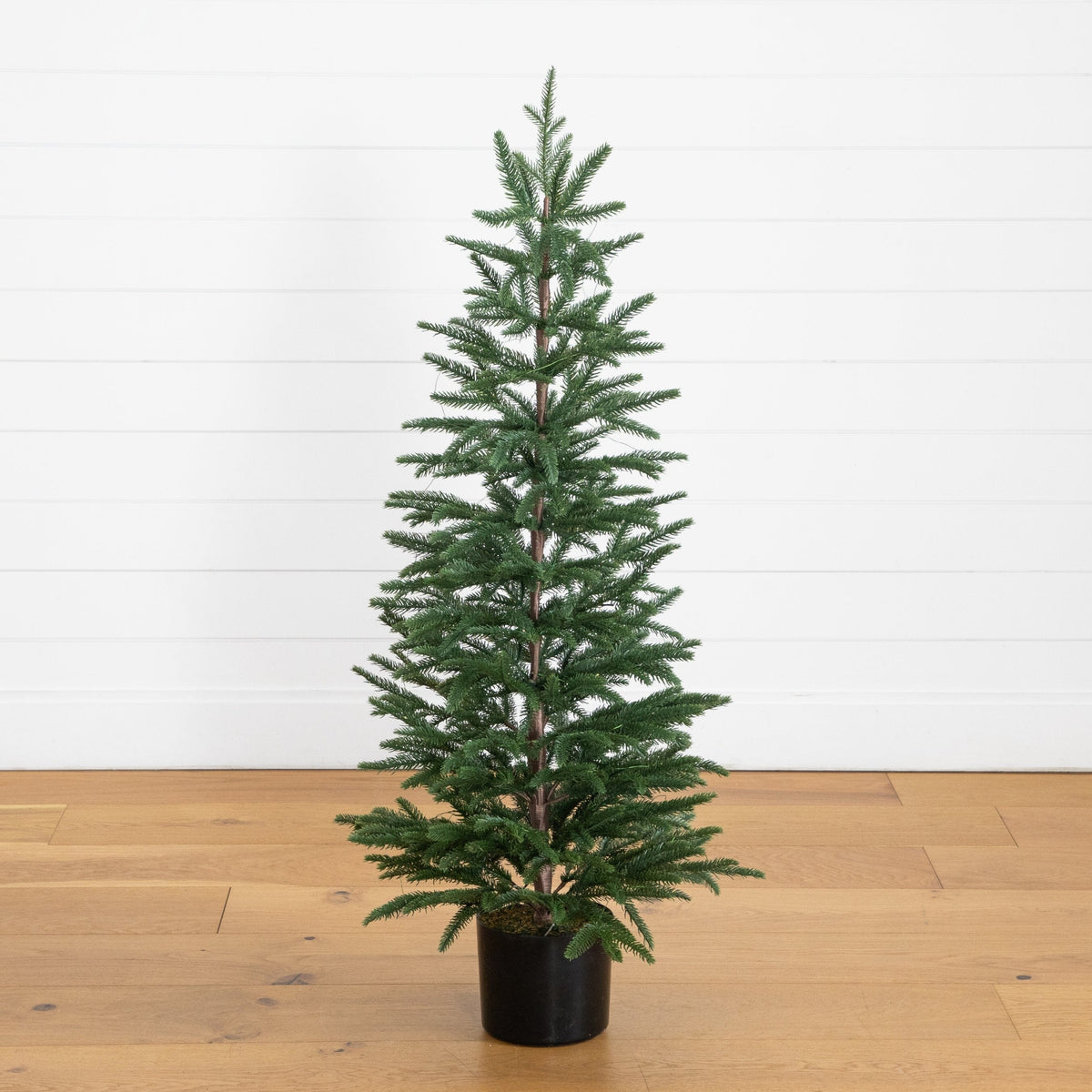 4’ Pre-Lit Artificial Christmas Tree with 120 LED Lights