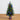 4' Pre-Lit Artificial Christmas Tree with Pinecones, Berries and 100 Multicolored LED Lights in Decorative Planter