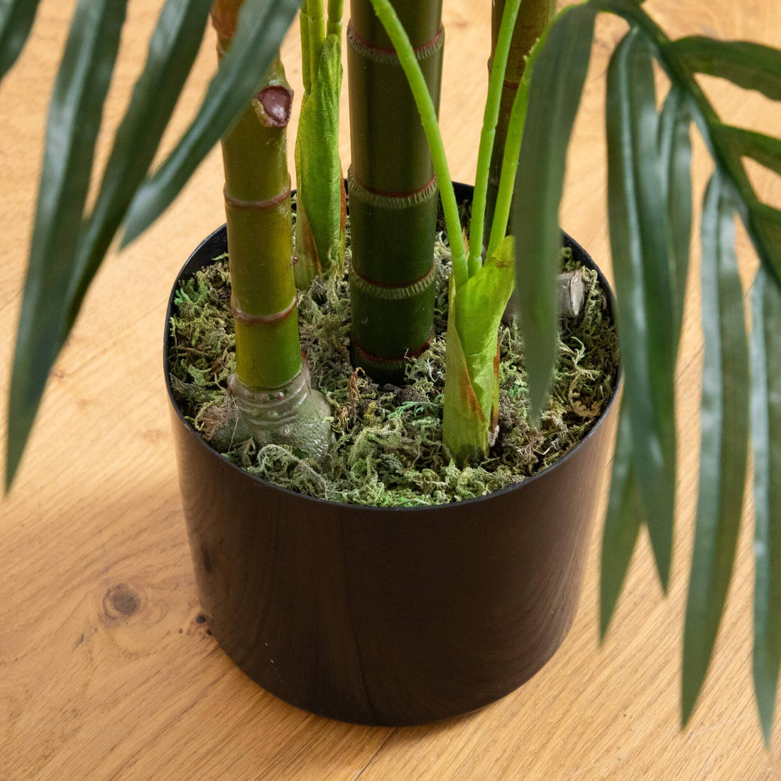 areca palm indoor dry leaves 4' UV Resistant Artificial Areca Palm Tree (Indoor/Outdoor)