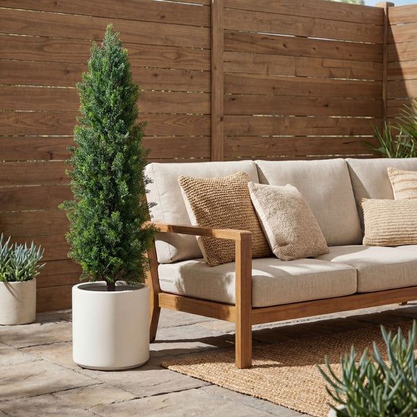 4’ UV Resistant Artificial Cedar Tree (Indoor/Outdoor)