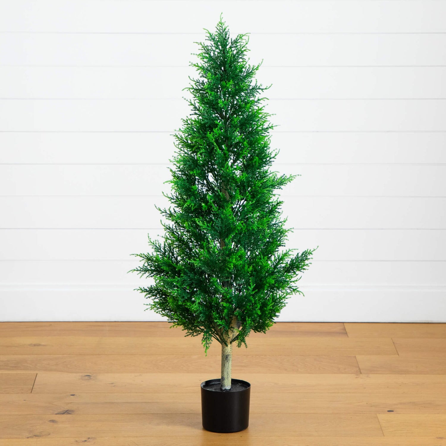 4' UV Resistant Artificial Cypress Tower Tree (Indoor/Outdoor)