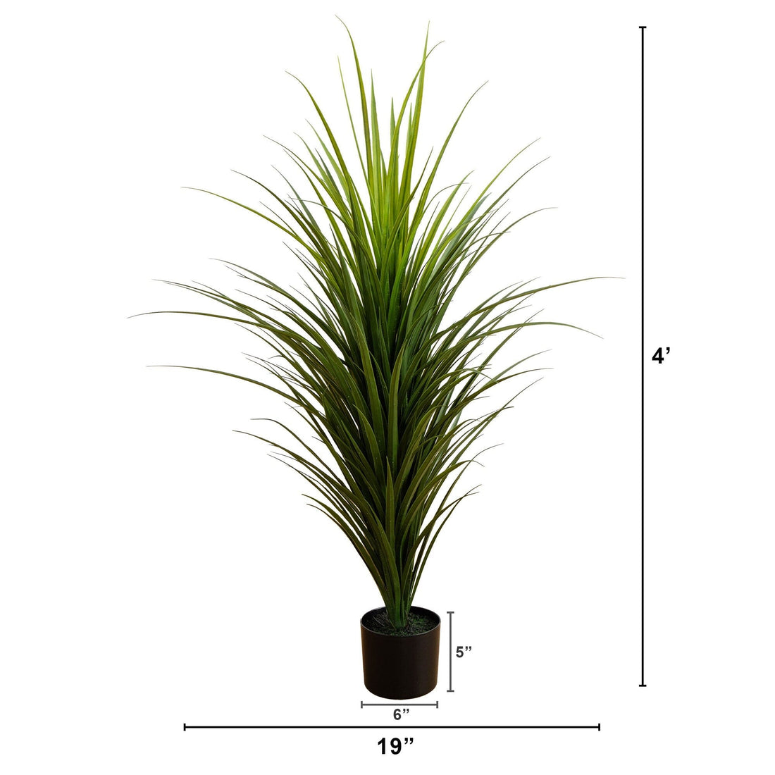potted grass plants for sale 4' UV Resistant Artificial Grass Plant (Indoor/Outdoor)
