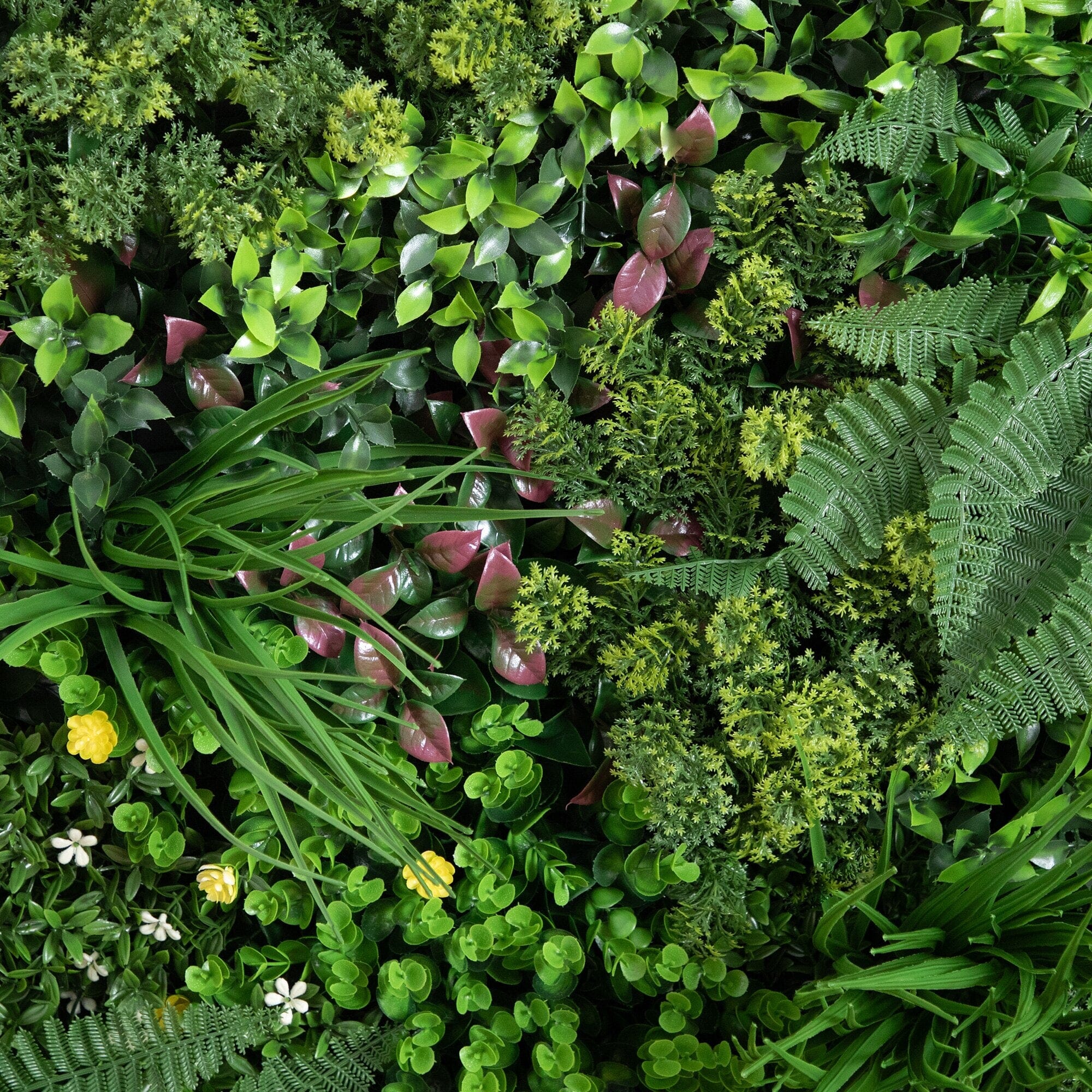 40” UV Resistant Almafi Coast Artificial Living Wall Art Panel in