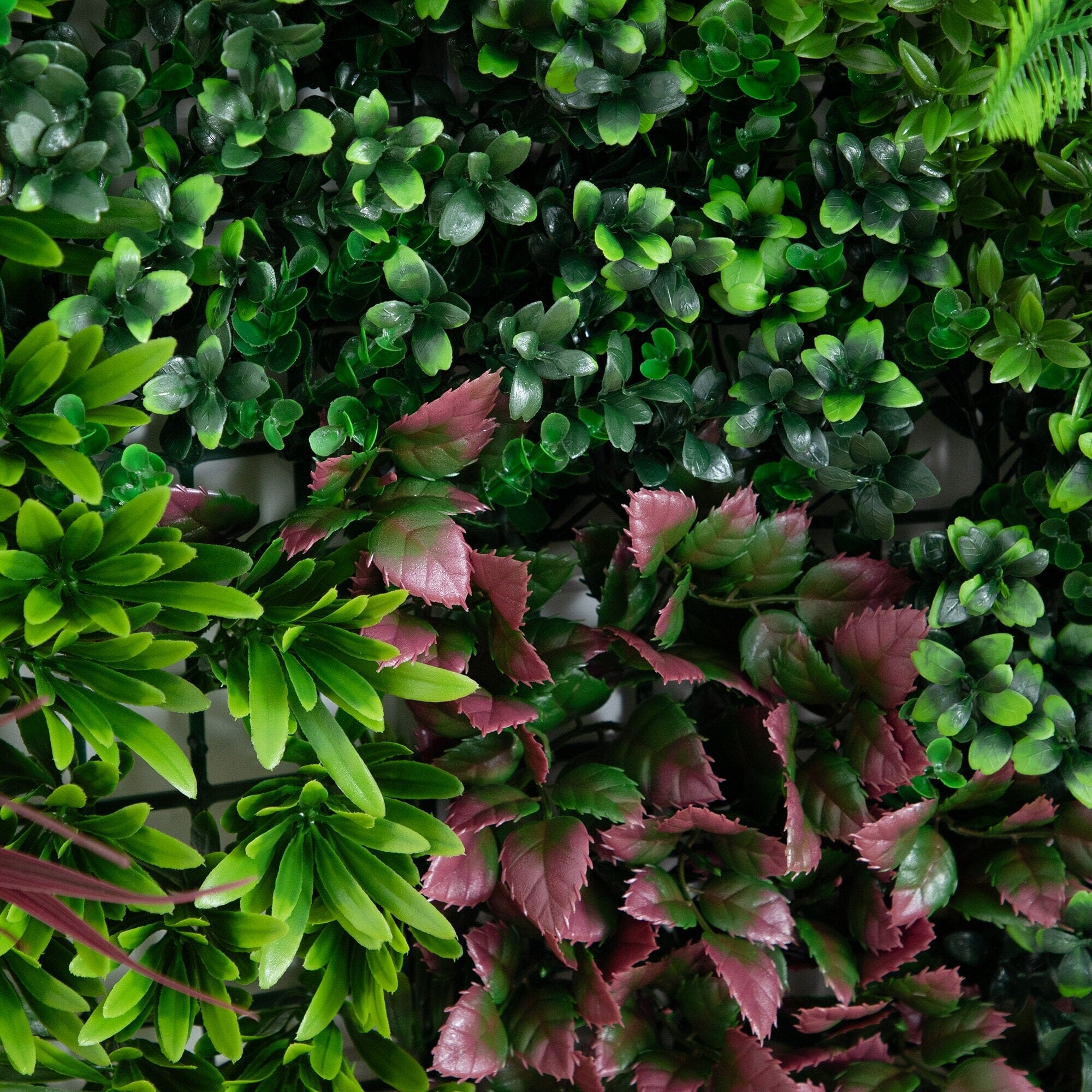 40” x 40” UV Resistant Amazon Rainforest Artificial Living Wall Panel