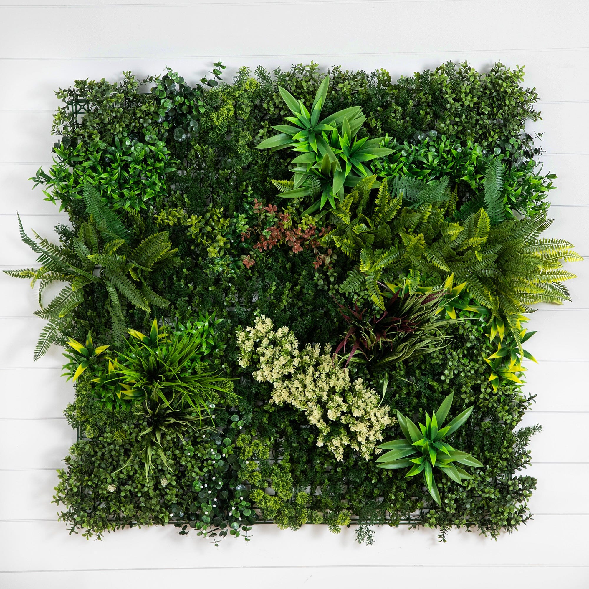40” x 40” UV Resistant Amazon Rainforest Artificial Living Wall