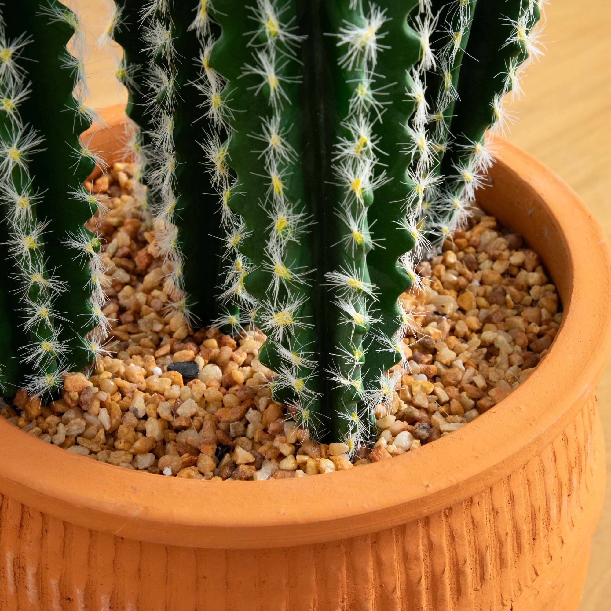 41” Artificial Cactus in Terracotta Planter | Nearly Natural