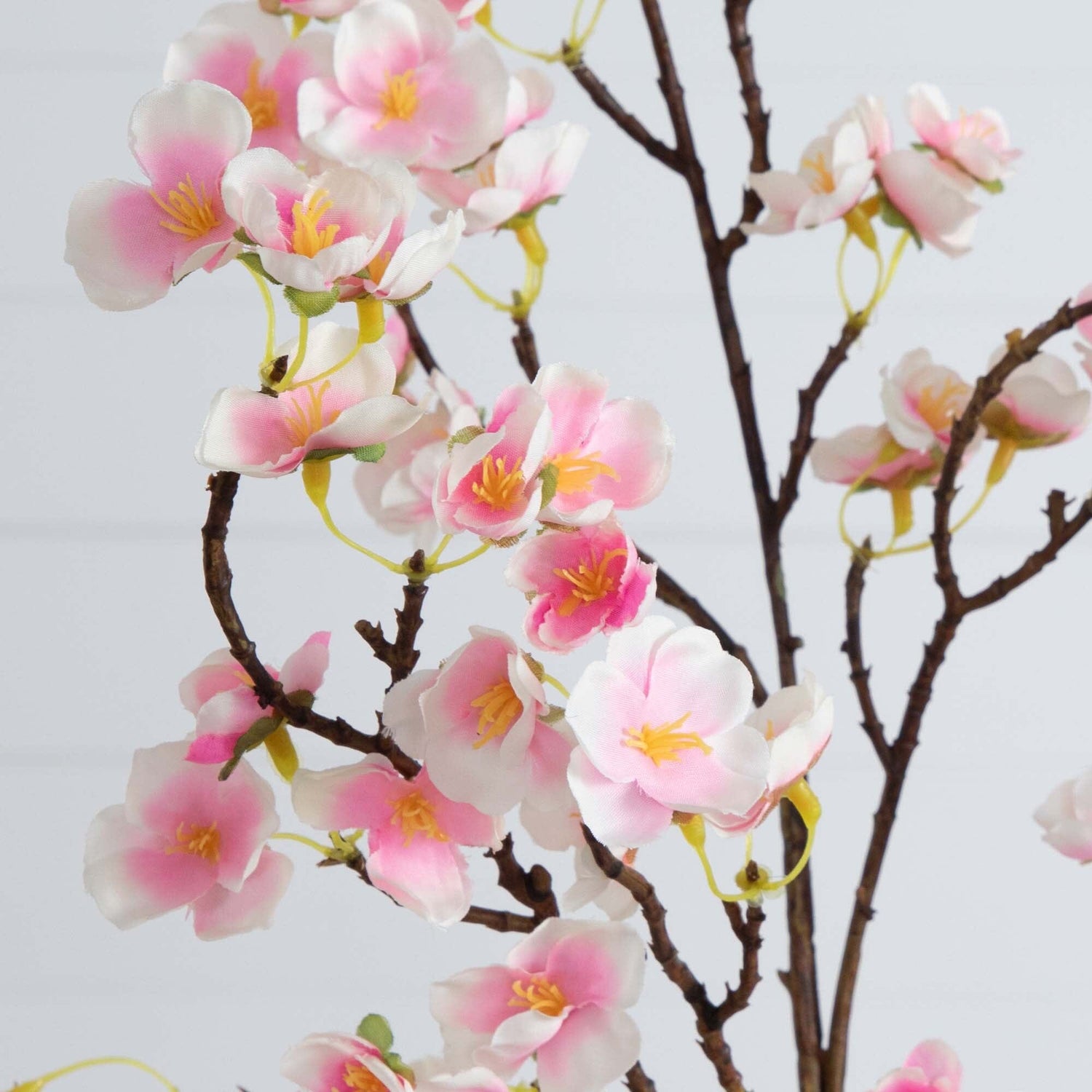 41" Artificial Cherry Blossom Flower Stems - Set of 3