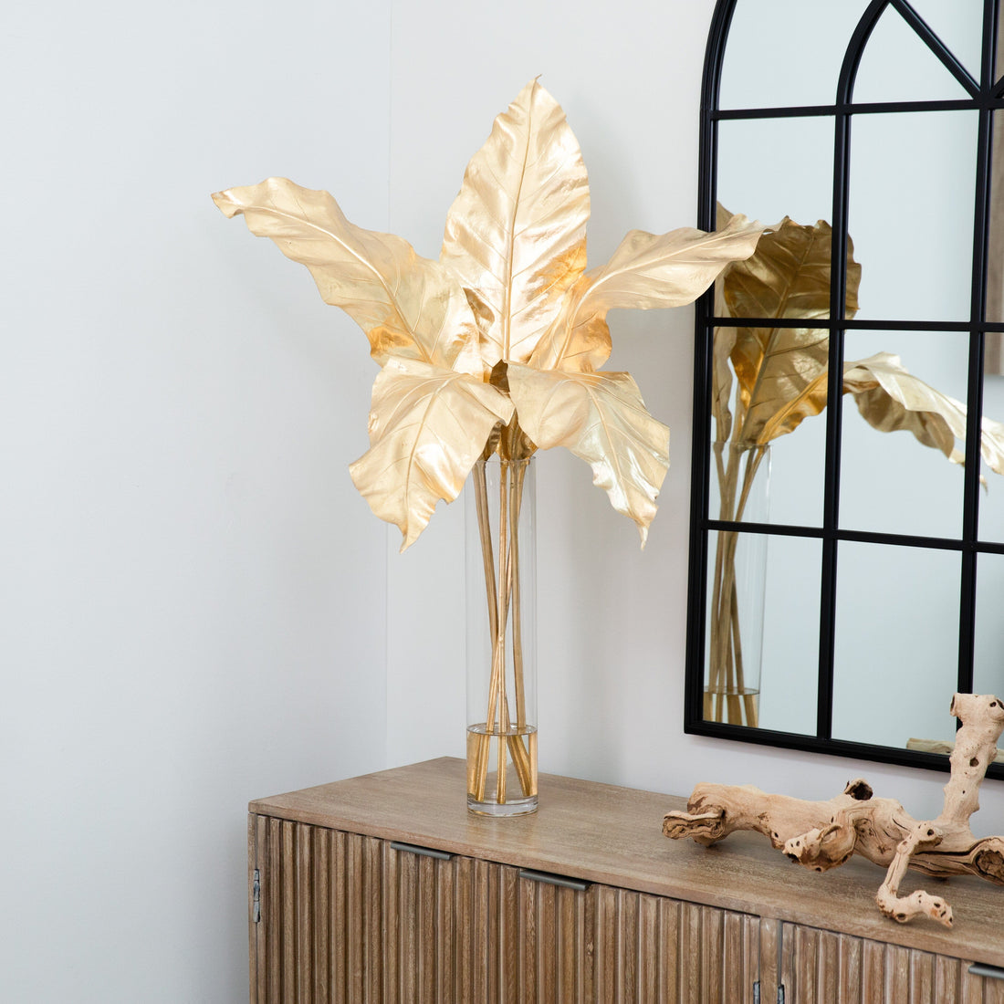 Natures-Design Golden Jasmina Verre - Fleur De Vie Golden