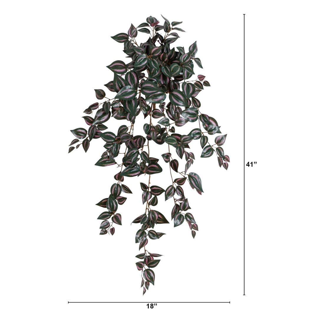 is a wandering jew an indoor plant 41" UV Resistant Artificial Wandering Jew Hanging Plant (Indoor/Outdoo –  Nearly Natural