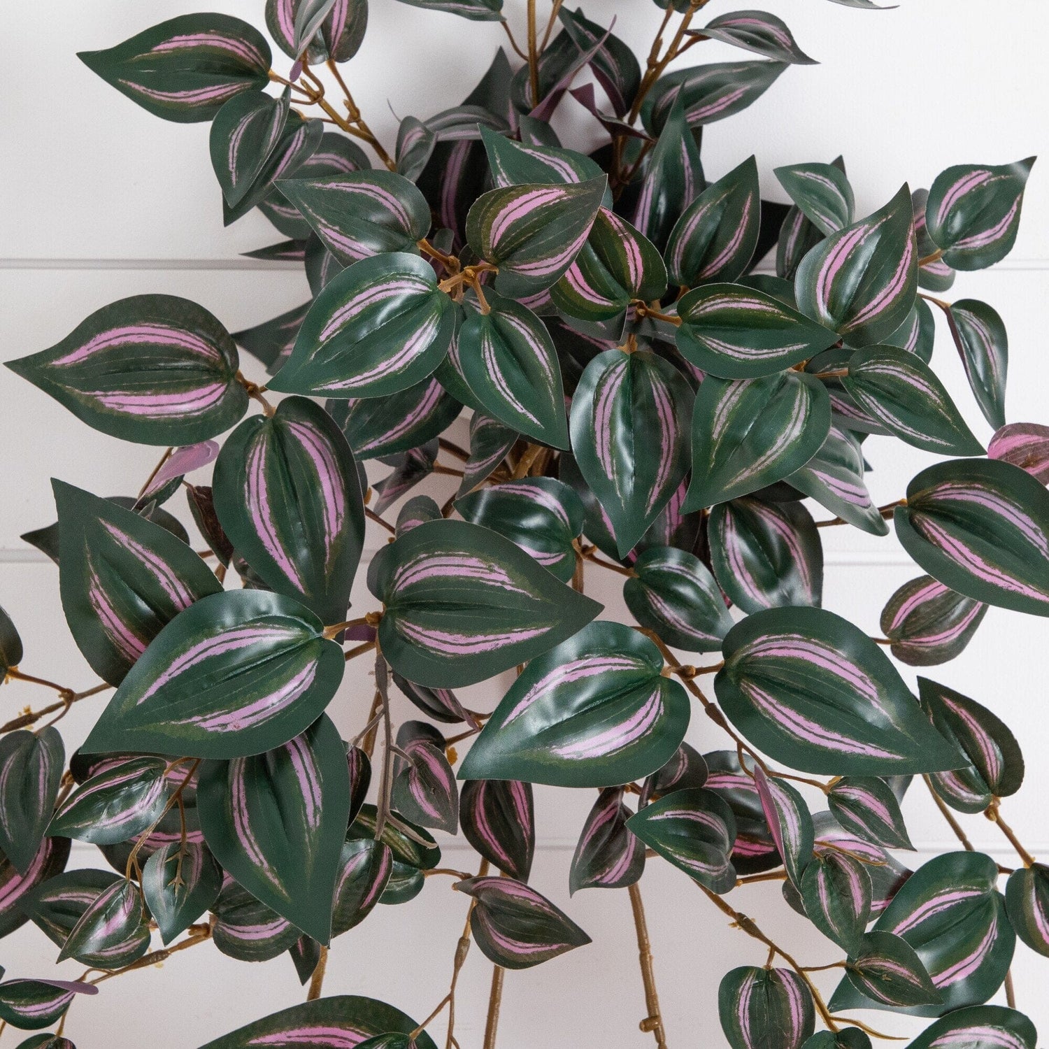 41" UV Resistant Artificial Wandering Jew Hanging Plant (Indoor/Outdoor)- Set of 3