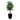 45” Artificial Ficus Tree with Metal Planter