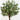 4.5' Olive Double Topiary Silk Tree