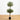 4.5' Olive Double Topiary Silk Tree