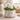 4.5” Tuscan Ceramic Gray Scroll Planter