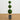 45" UV Resistant Artificial Triple Ball Boxwood Topiary with LED Lights in Decorative Planter (Indoor/Outdoor)