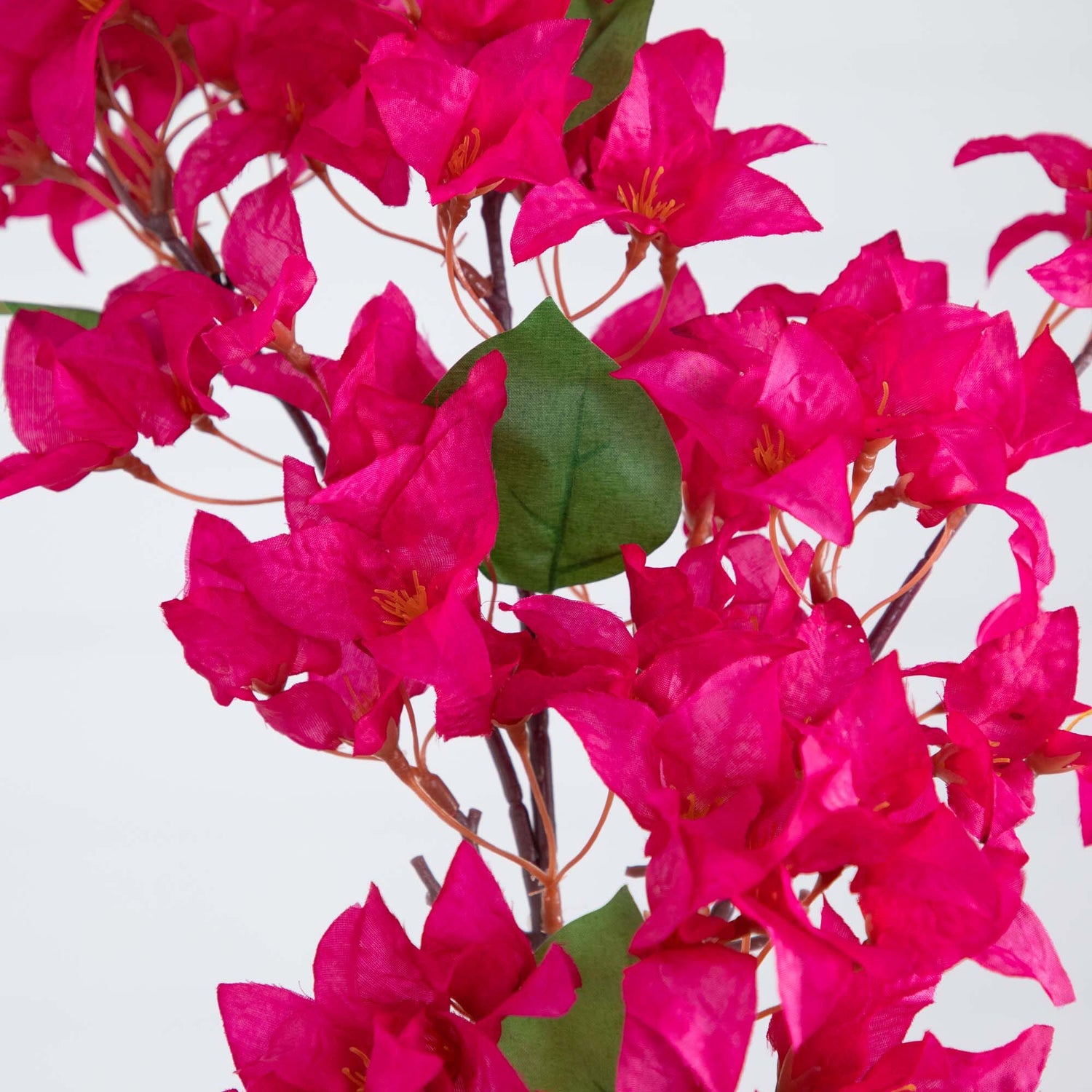 47" Artificial Bougainvillea Flower Stems - Set of 3