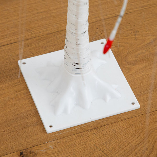 4' Pre-Lit Artificial Valentine's Day Willow Tree with 48 Heart Shaped LED Lights