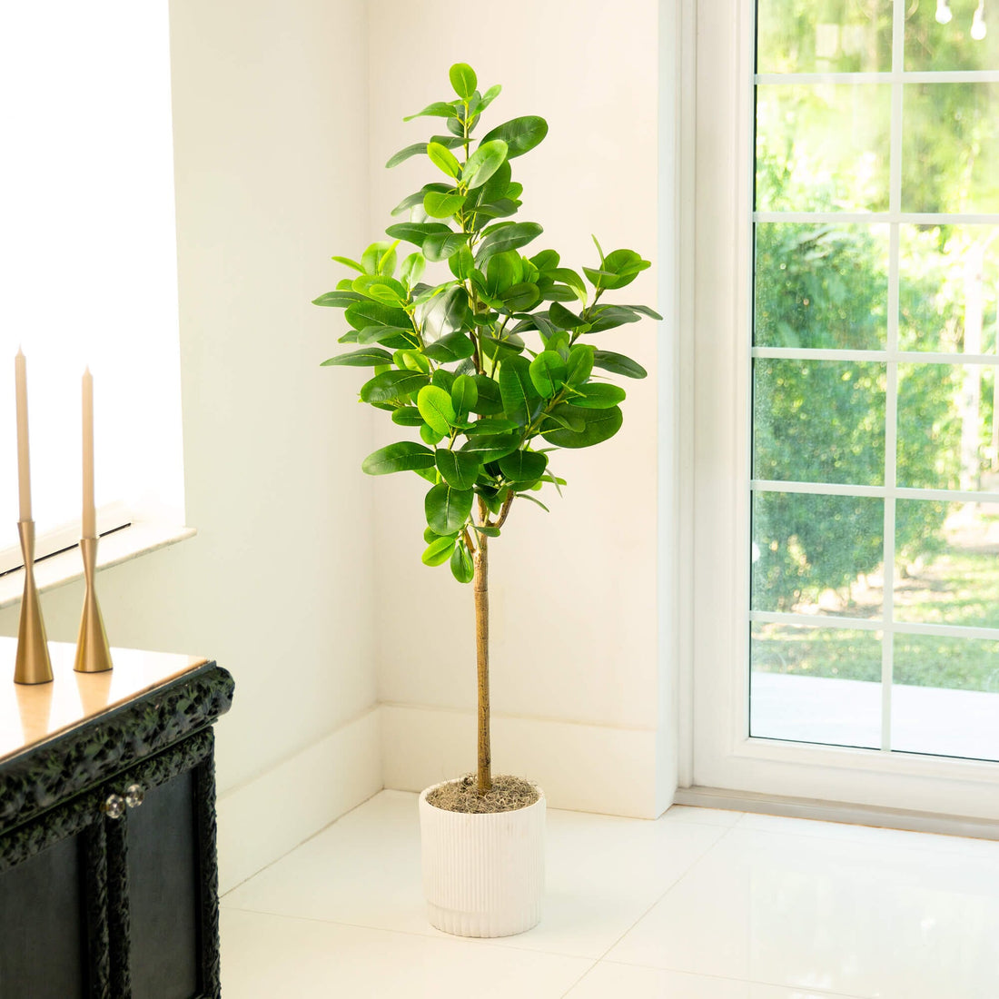 audrey ficus indoor 5' Artificial Audrey Ficus Tree