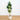 5’ Artificial Fiddle Leaf Tree in Decorative White Planter