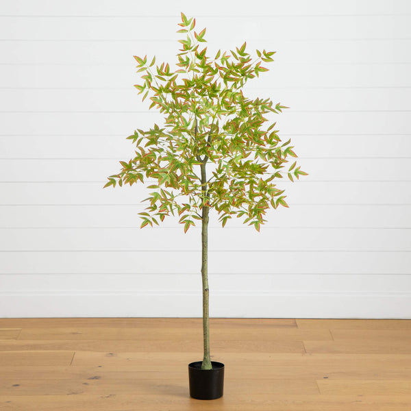 5' Autumn Nandina Artificial Fall Tree