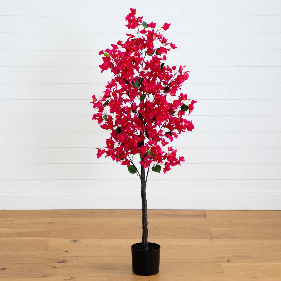 bougainvillea künstlich Nearly Natural 5 ft. White Bougainvillea Artificial Tree