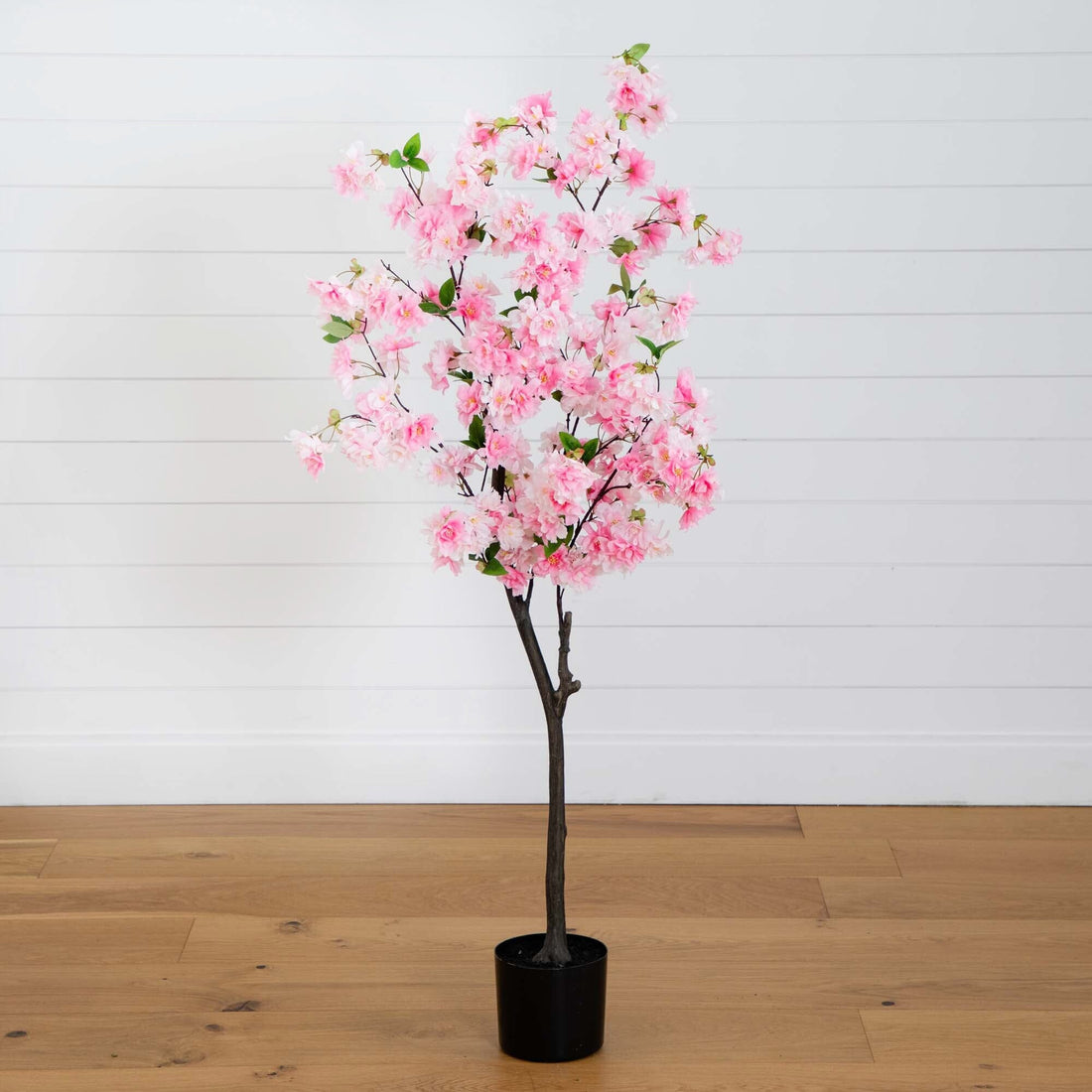nearly natural cherry blossom bonsai silk tree 5’ Cherry Blossom Artificial Tree