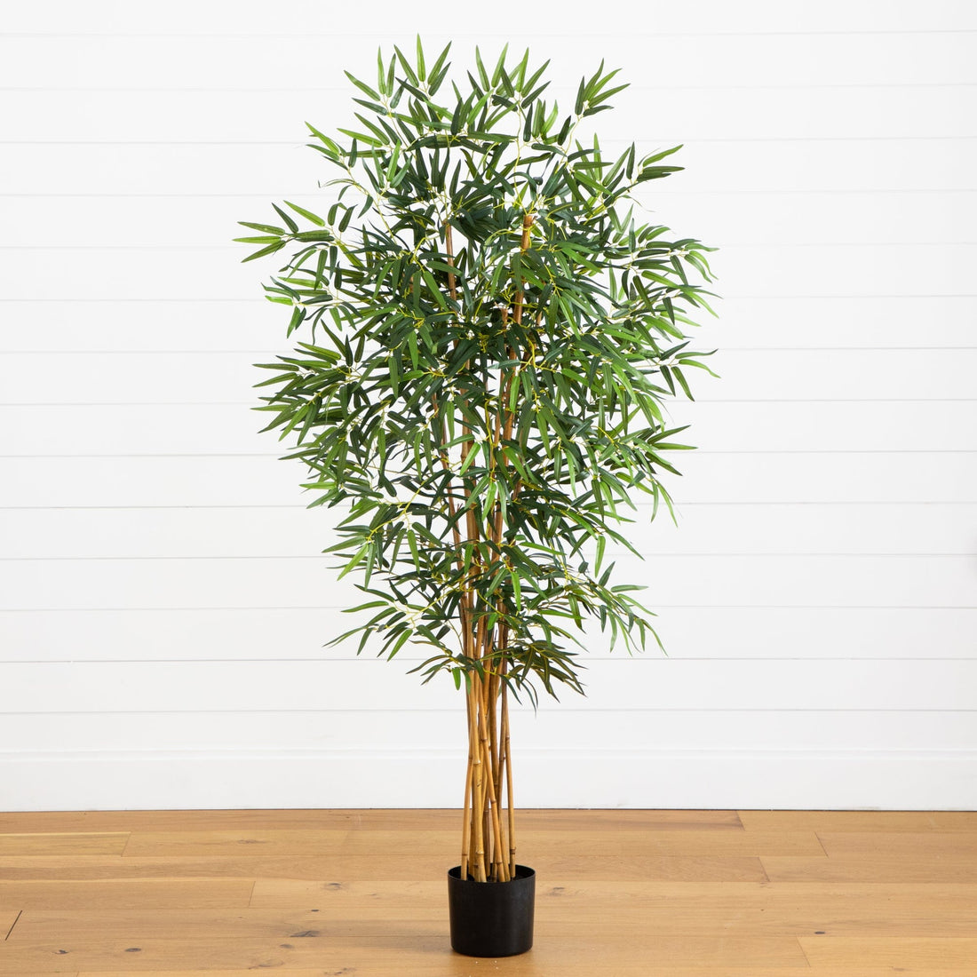 artificial potted plant bamboo 5' Fancy Style Bamboo Silk Tree