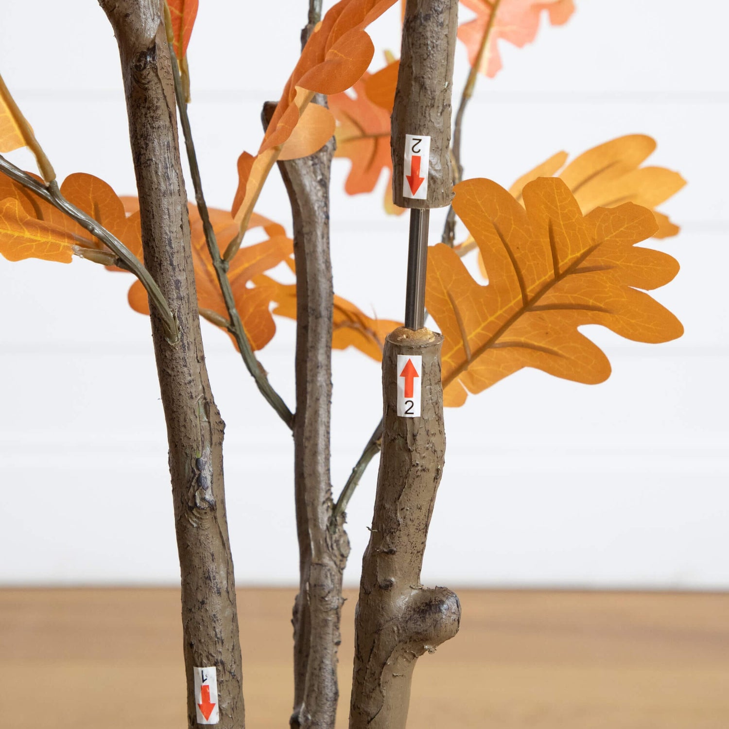 5' Artificial Autumn Oak Tree