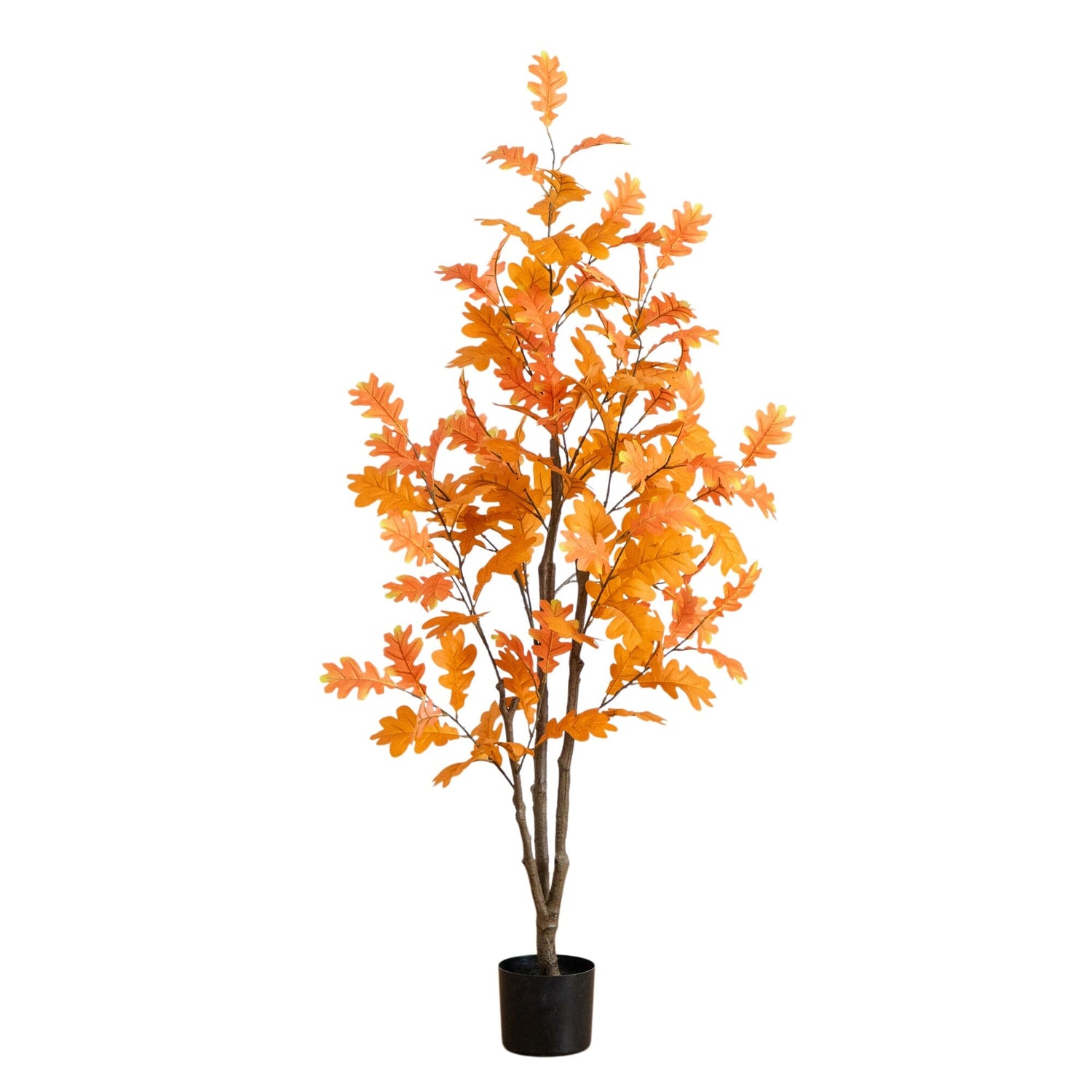 5' Artificial Autumn Oak Tree