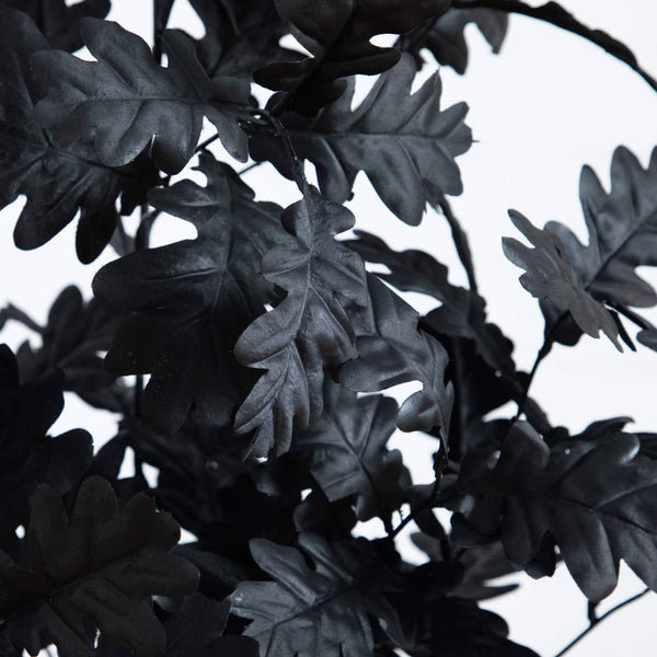 5' Artificial Halloween Black Oak Tree