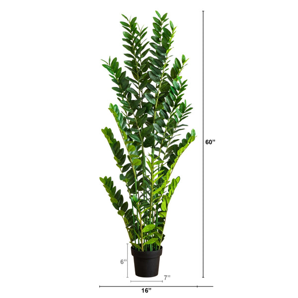 5' Artificial Zamioculcas Plant