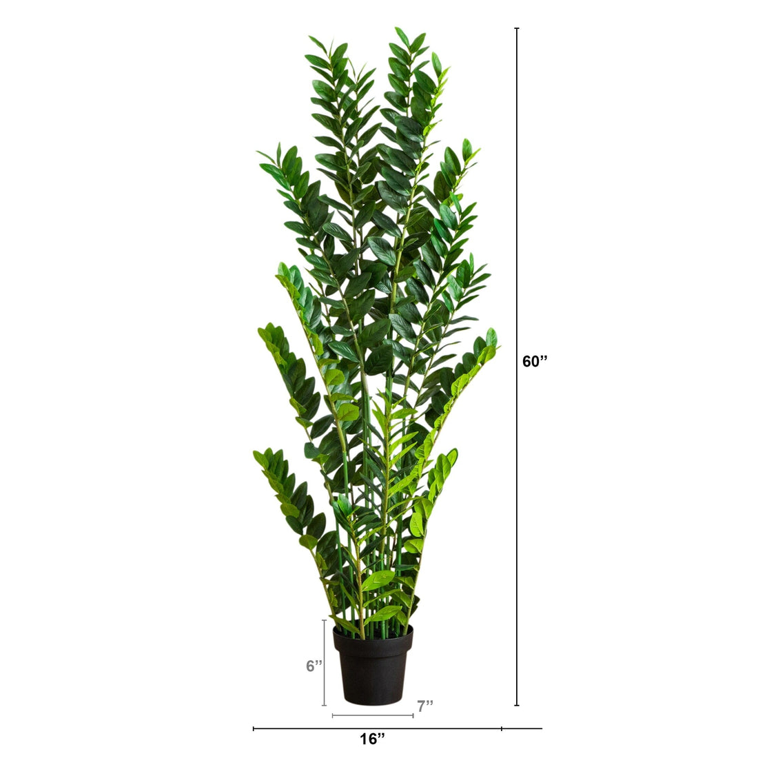 5' Artificial Zamioculcas Plant – Nearly Natural